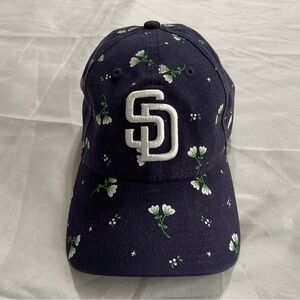 San Diego Padres New Era Navy Floral Women’s Hat